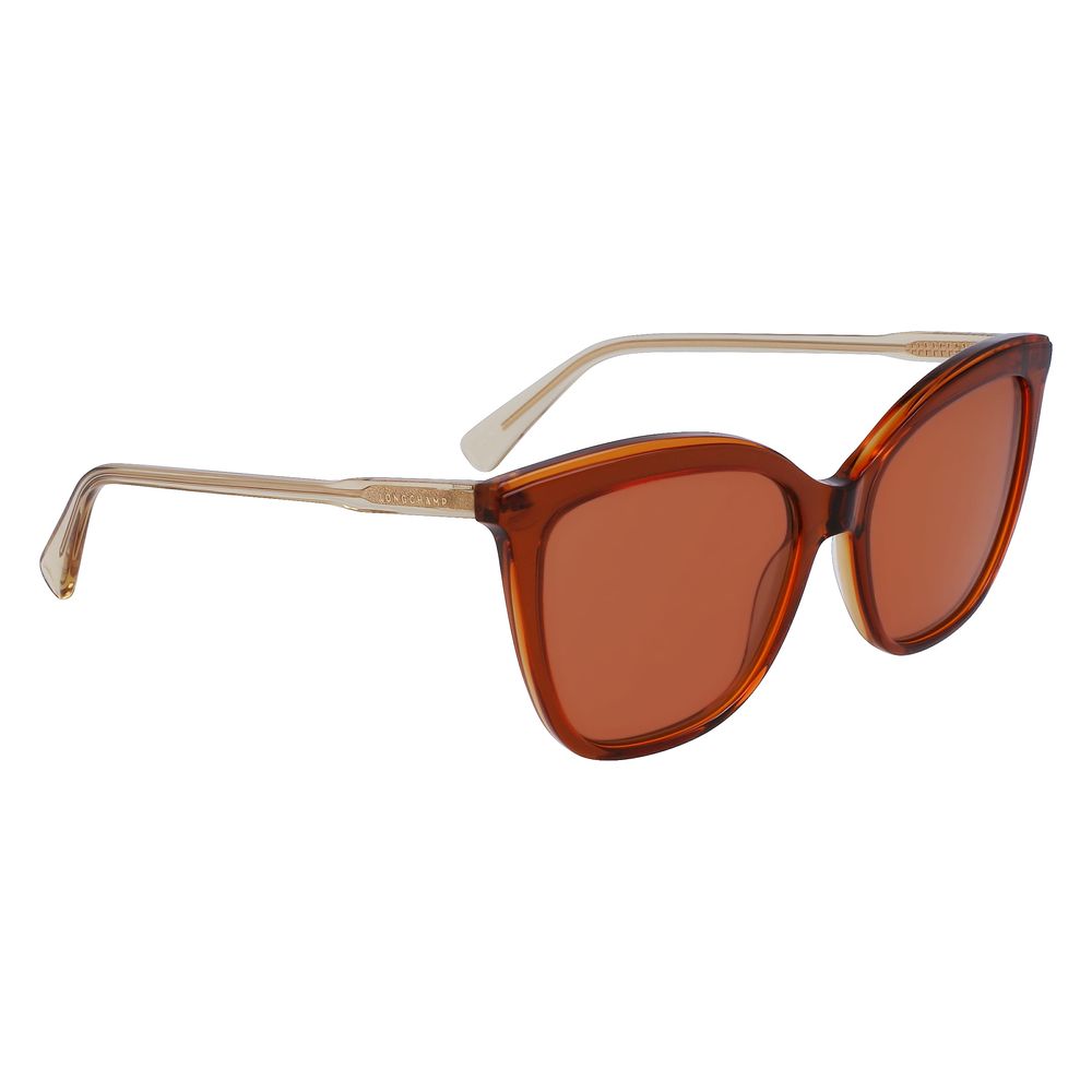 Longchamp Yellow Acetate Sunglasses