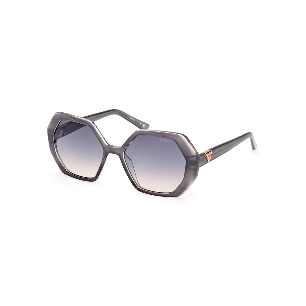 Guess Gray Resin Sunglasses