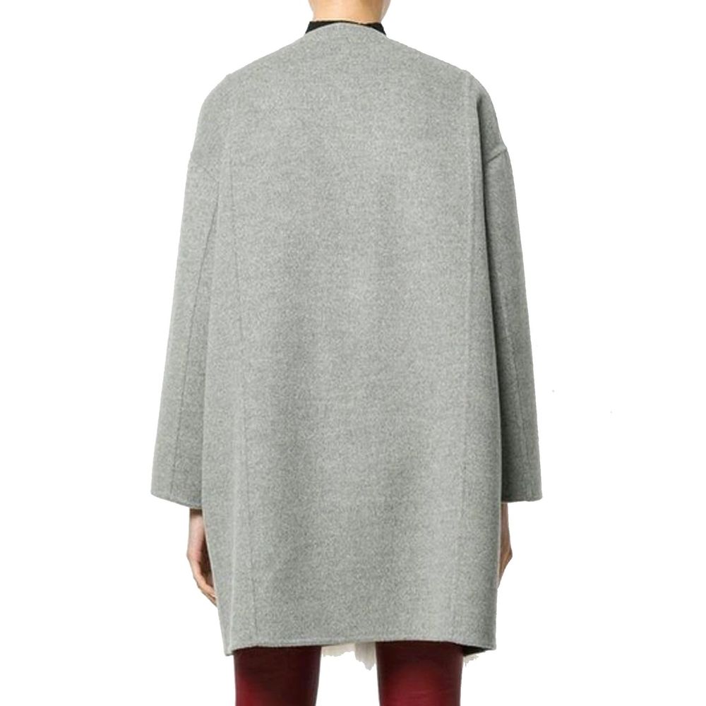 Fendi Gray Cashmere Coat