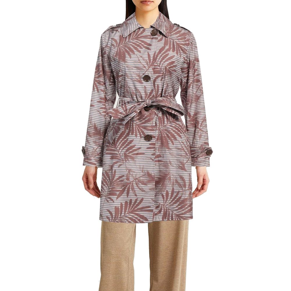 Herno Brown Polyester Coat