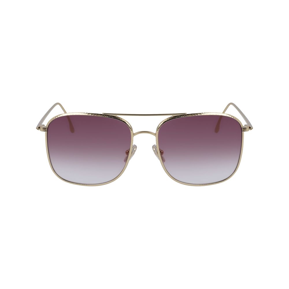 Victoria Beckham Gold Metal Sunglasses