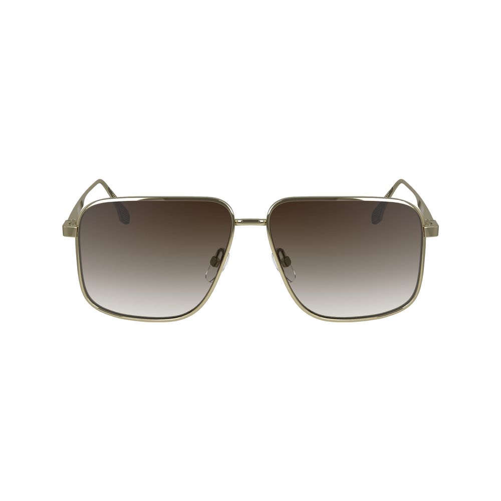 Victoria Beckham Gold Metal Sunglasses