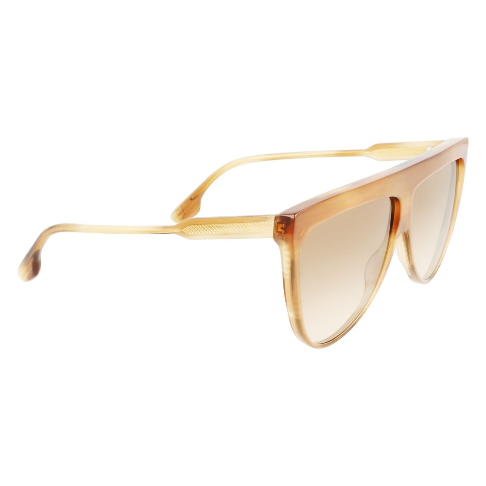 Victoria Beckham Gold Acetate Sunglasses