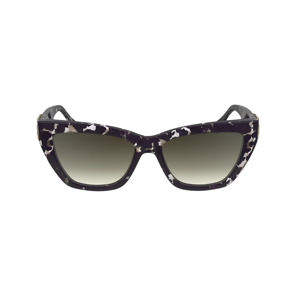 Victoria Beckham Black Acetate Sunglasses
