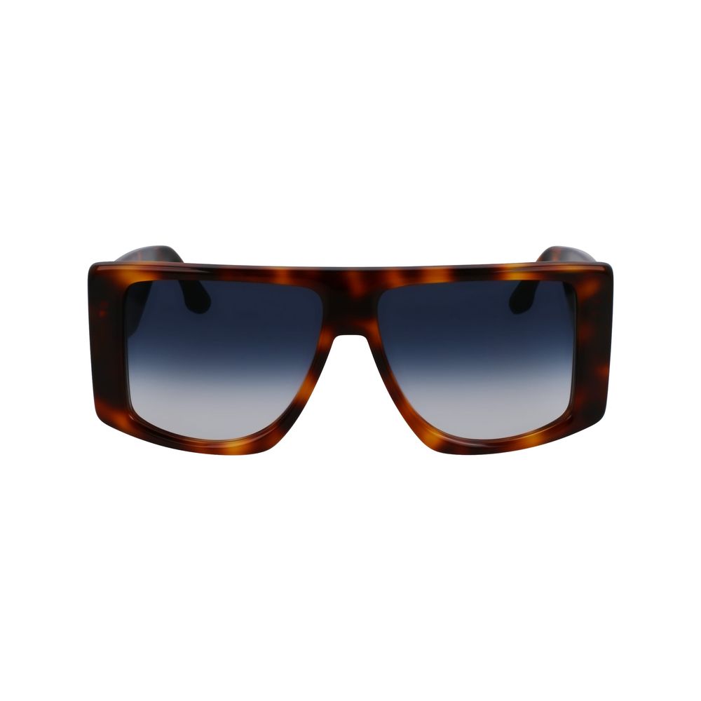 Victoria Beckham Brown Acetate Sunglasses