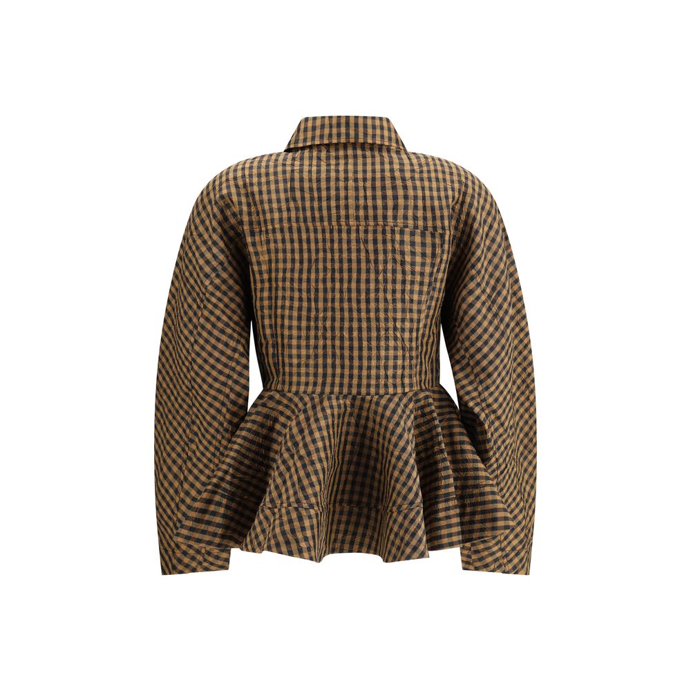 Ganni Multicolor Polyester Blouse