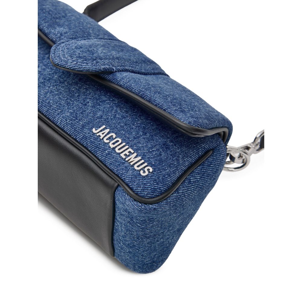 Jacquemus Blue Cotton Handbag