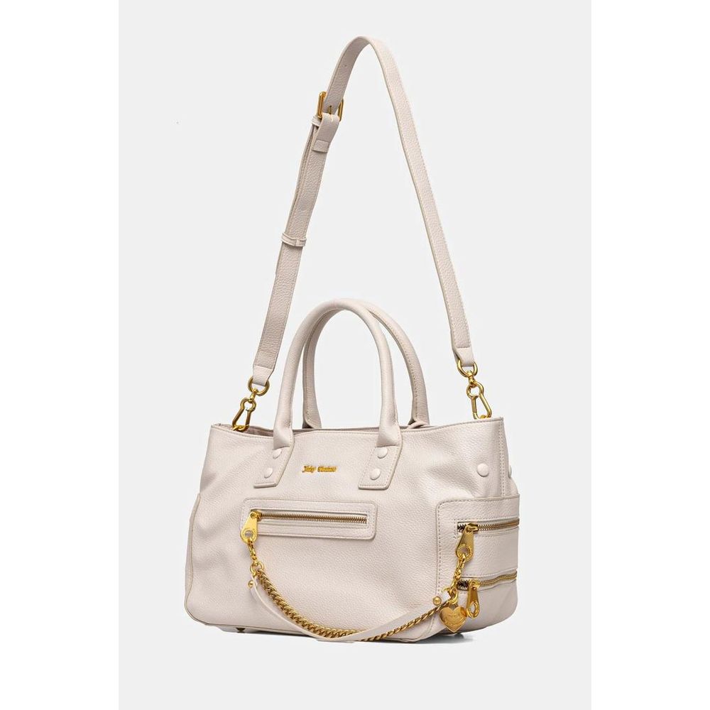 Juicy Couture White Polyethylene Handbag