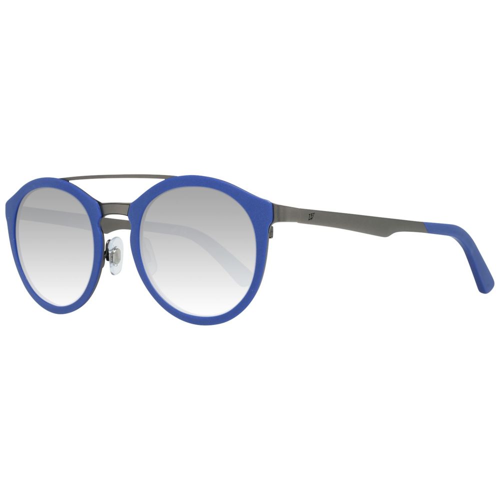 WEB EYEWEAR Blue Metal Sunglasses