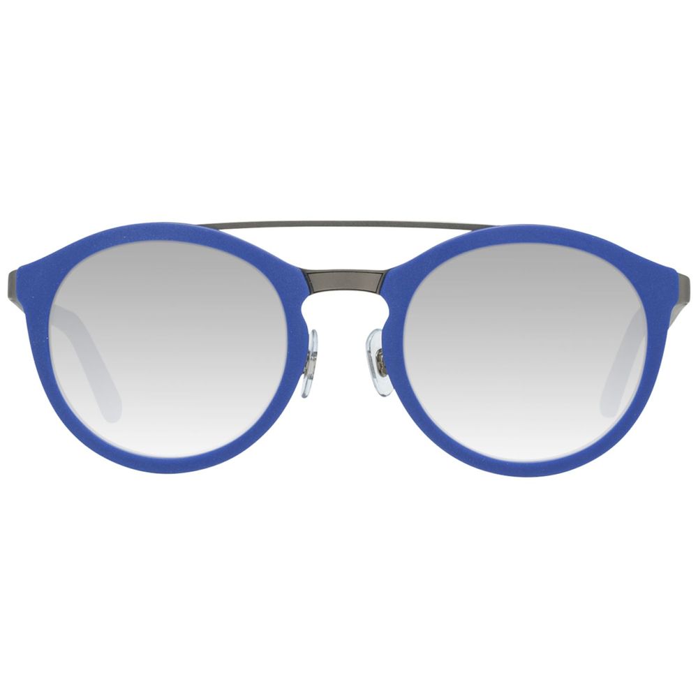 WEB EYEWEAR Blue Metal Sunglasses
