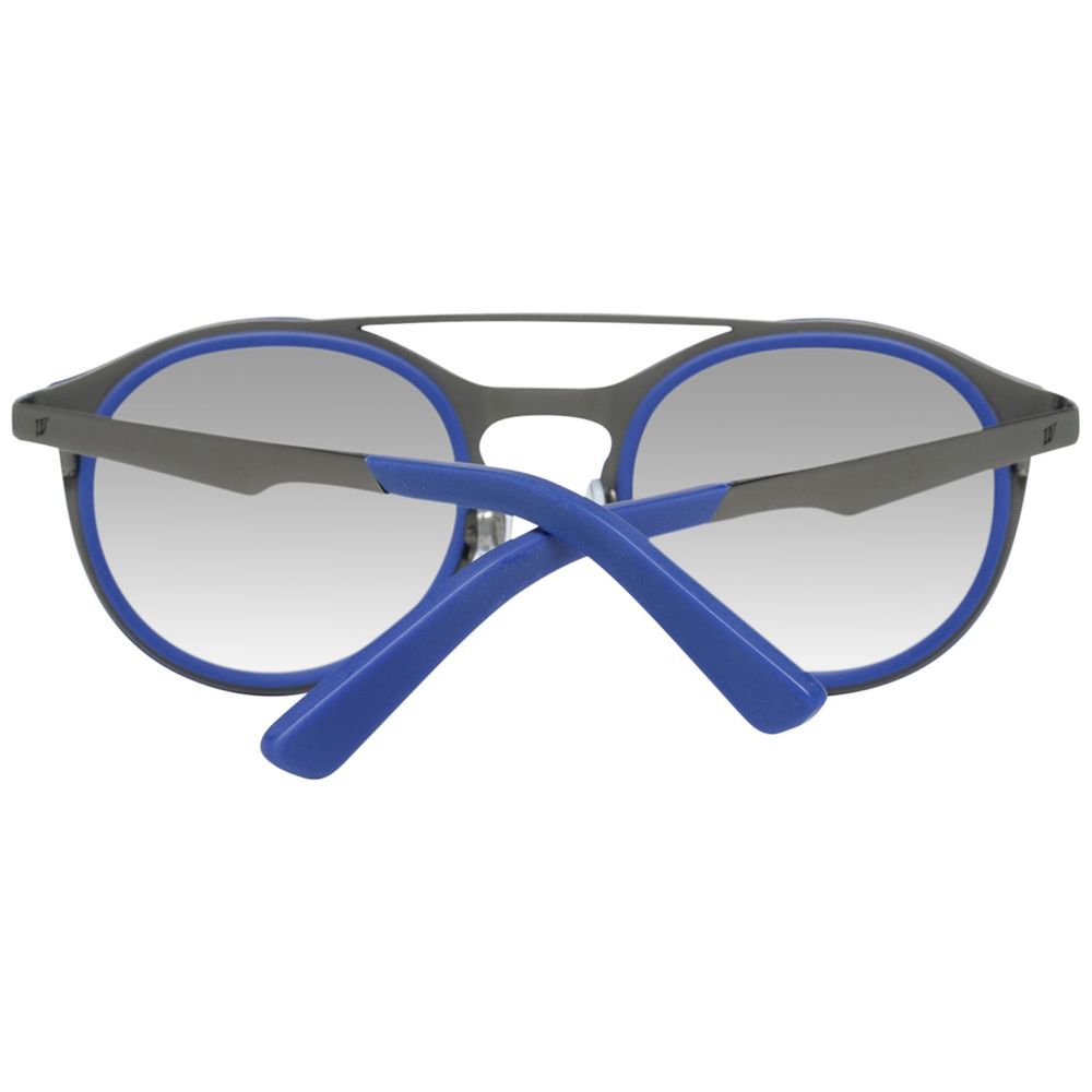 WEB EYEWEAR Blue Metal Sunglasses