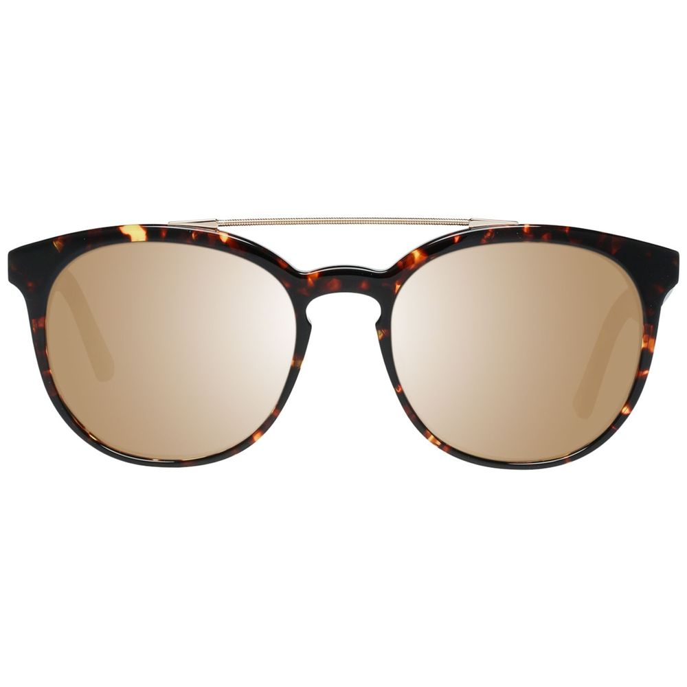 WEB EYEWEAR Brown Plastic Sunglasses