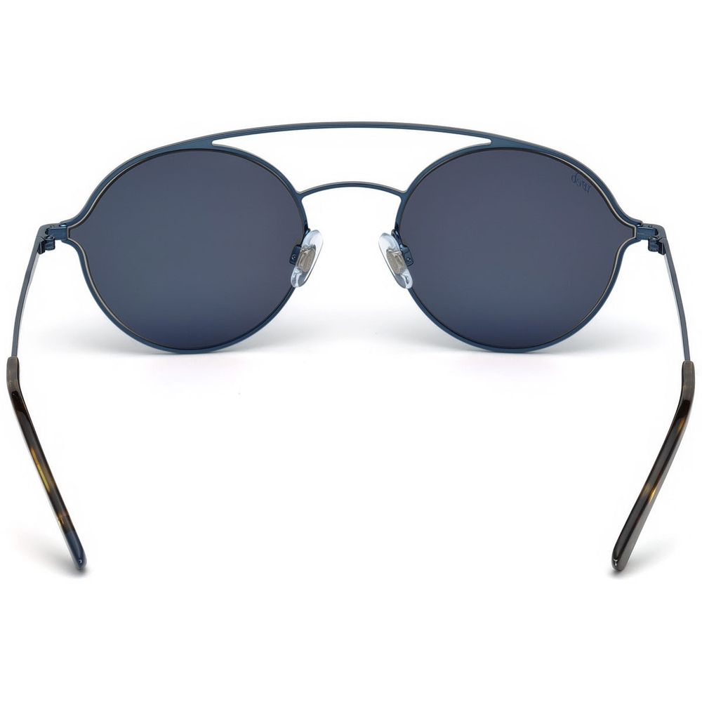 WEB EYEWEAR Blue Metal Sunglasses
