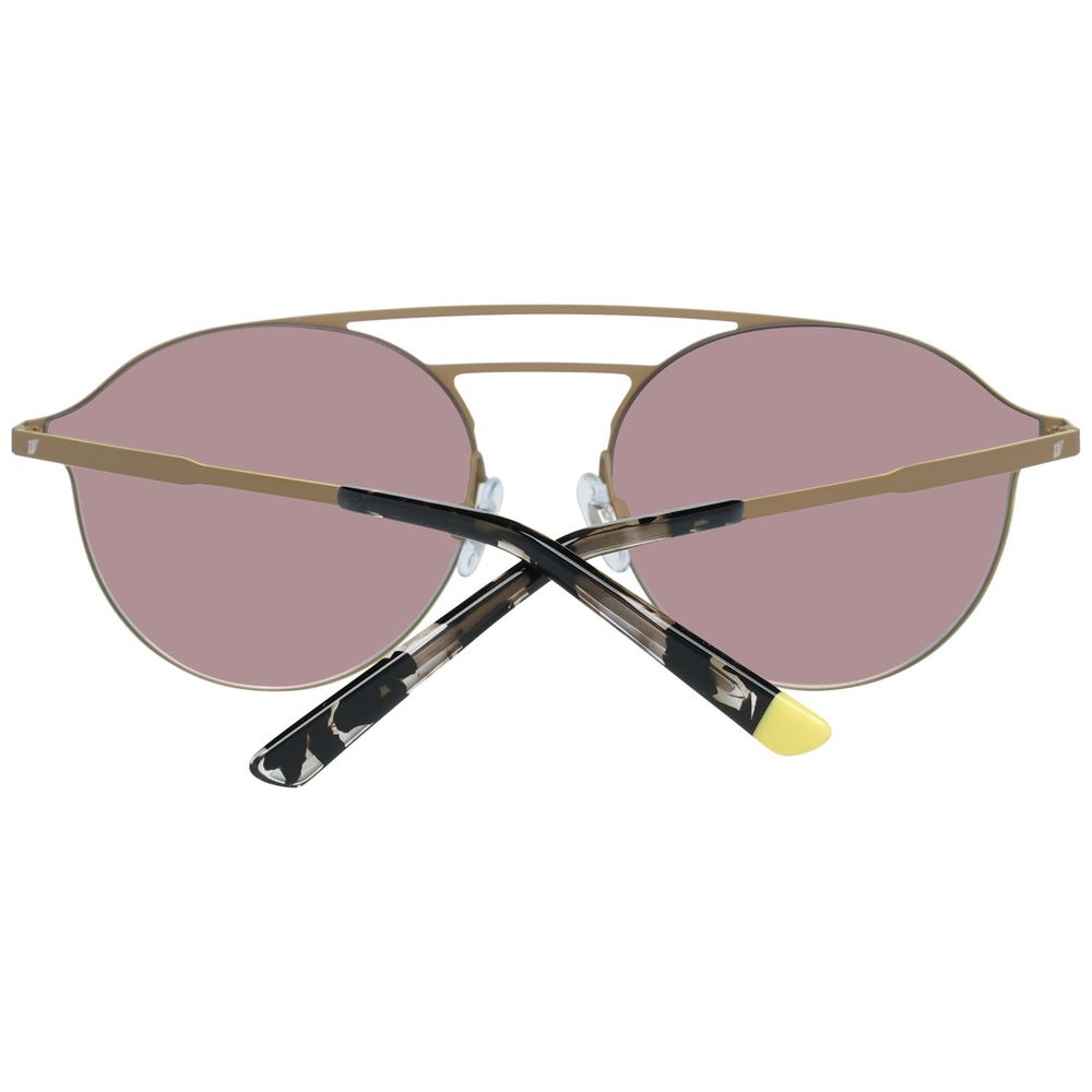 WEB EYEWEAR Brown Metal Sunglasses