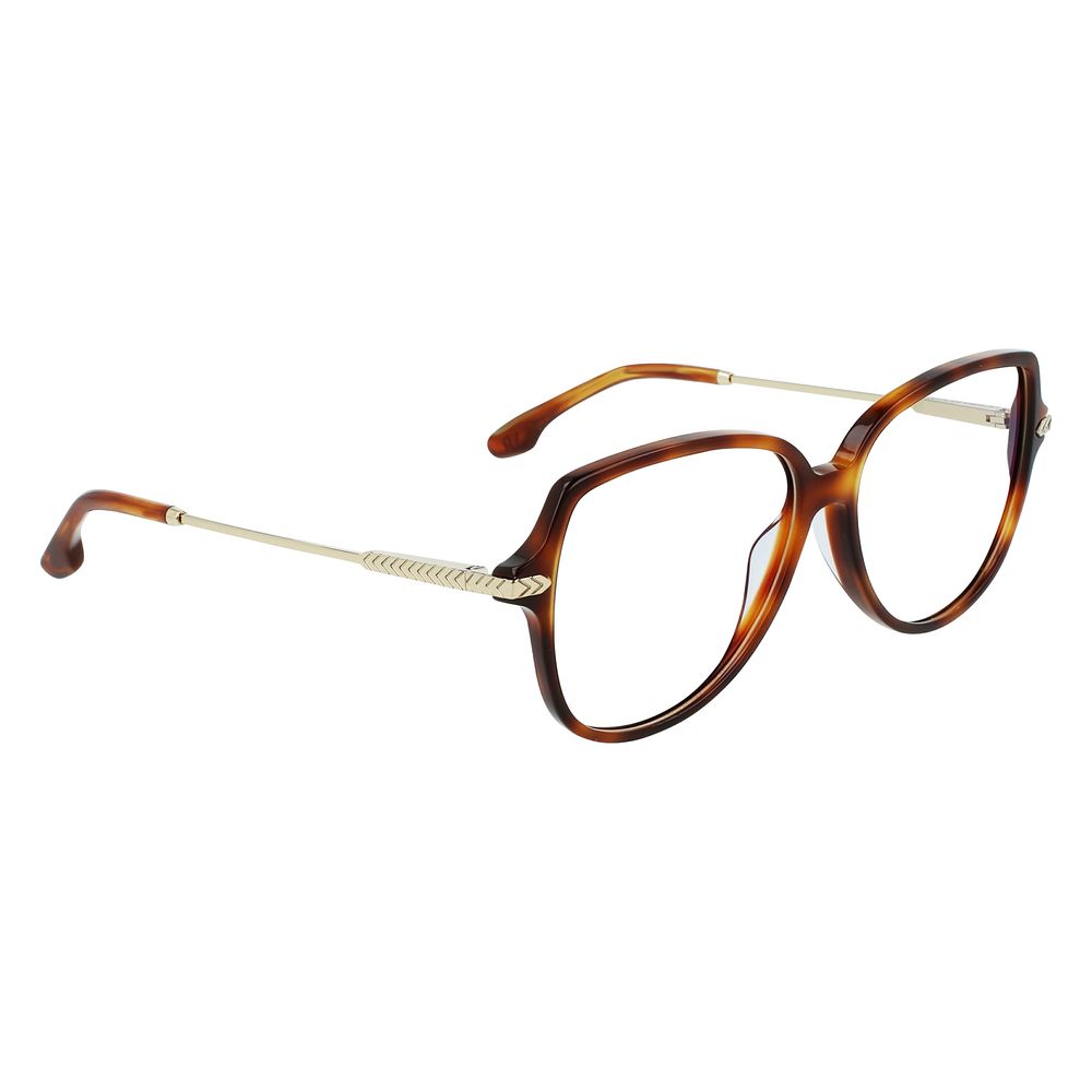 Victoria Beckham Brown Acetate Glasses (Frames)