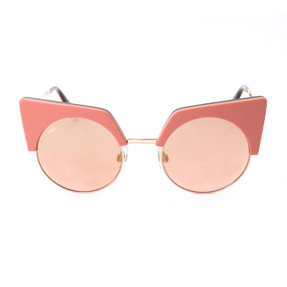 WEB EYEWEAR Pink Acetate Sunglasses