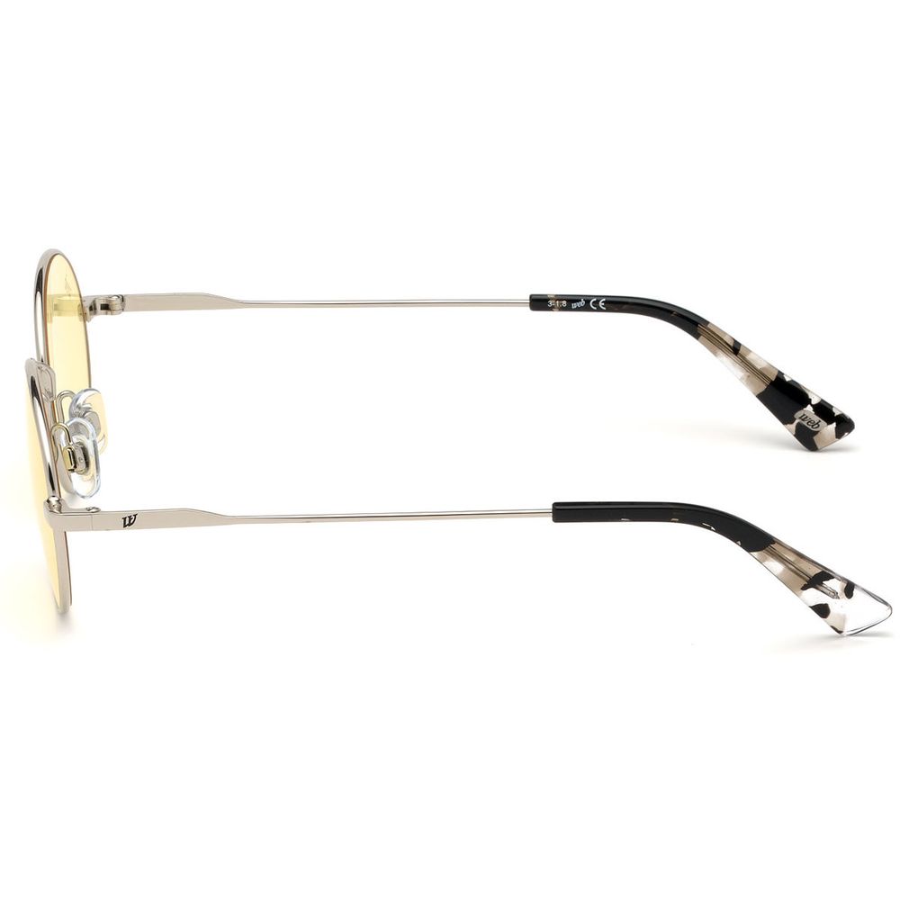 WEB EYEWEAR Gold Metal Sunglasses