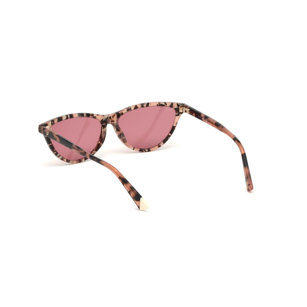 WEB EYEWEAR Brown Plastic Sunglasses