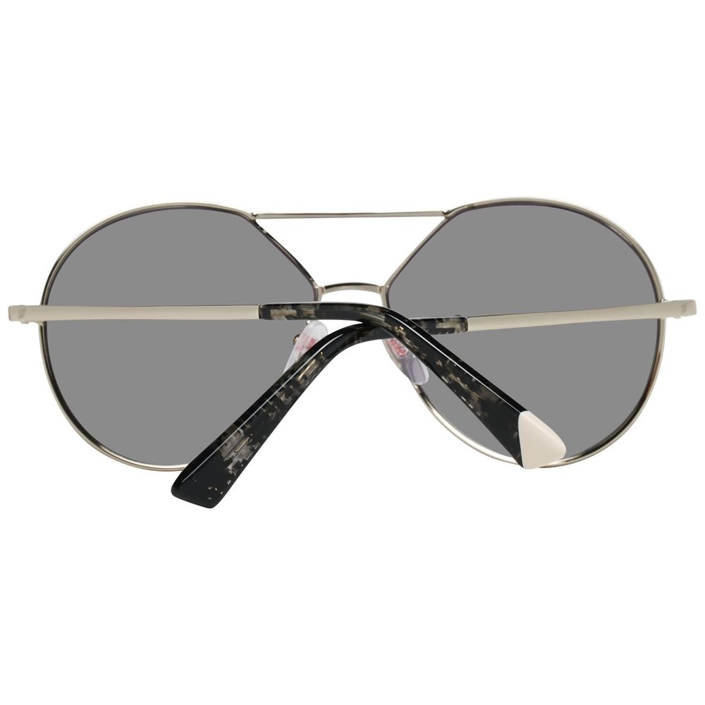 WEB EYEWEAR Gold Metal Sunglasses