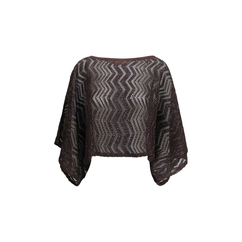 Missoni Brown Viscose Top