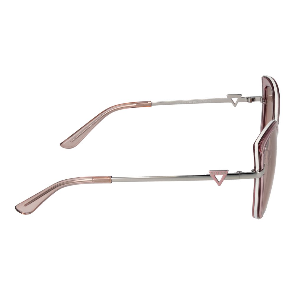 Guess Pink Metal Sunglasses