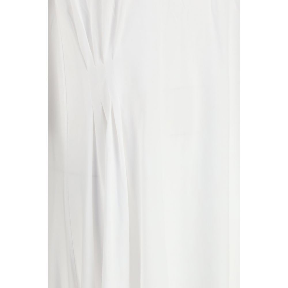 Loulou De Saison White Cotton Casual Dress