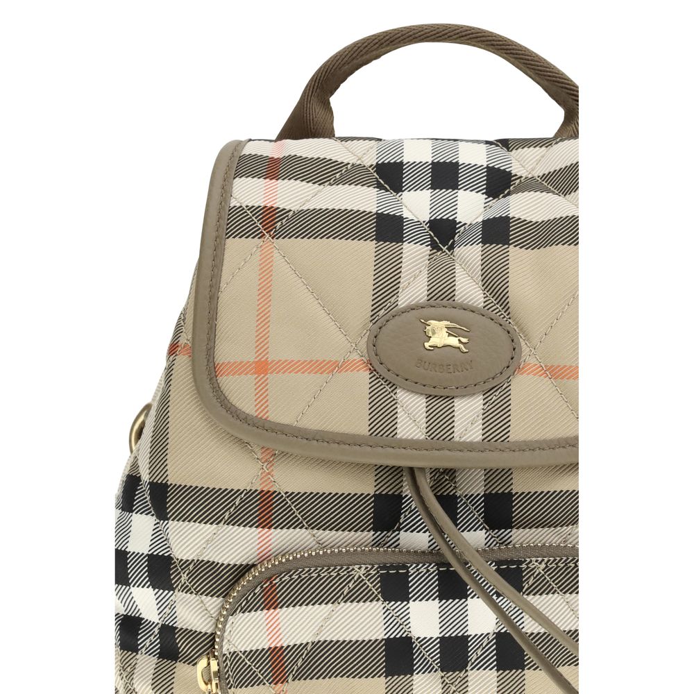 Burberry Beige Polyamide Backpack