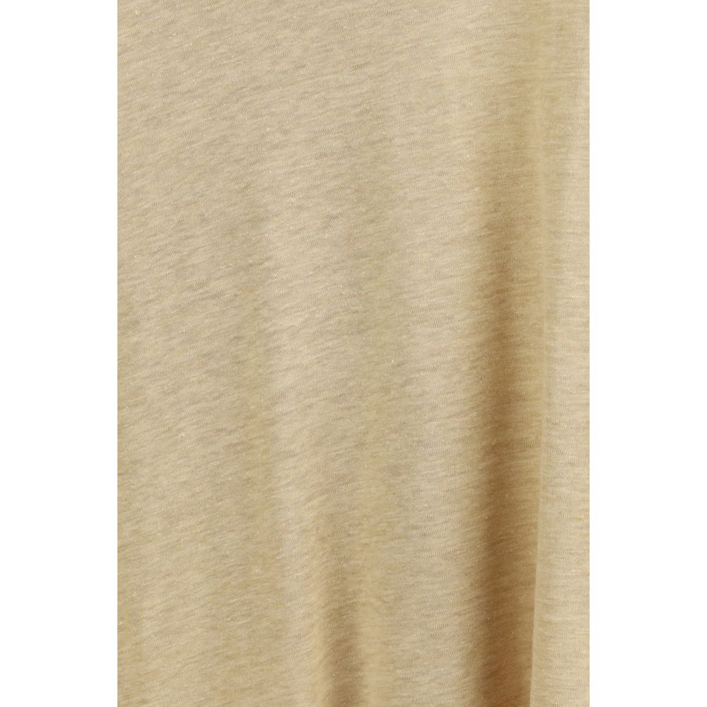 Rohe Beige Linen T-Shirt