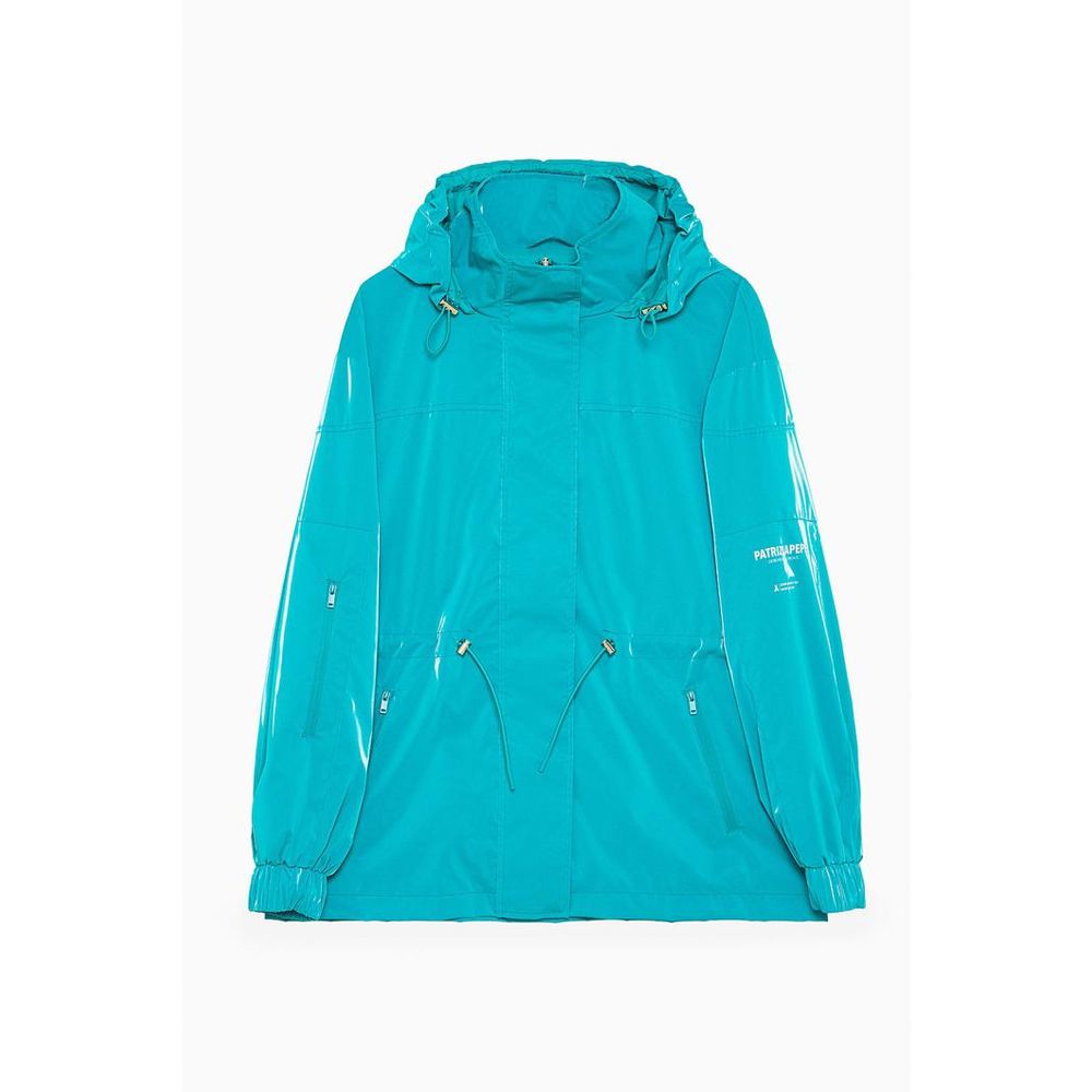 Patrizia Pepe Green Polyethylene Bomber