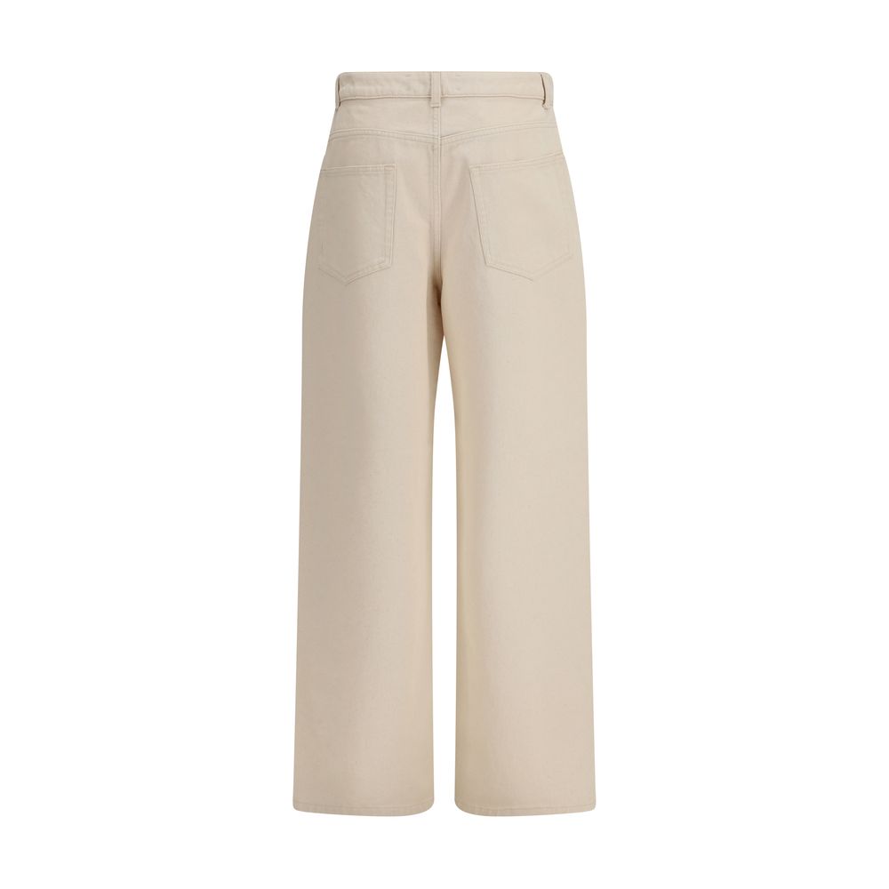 Rohe Beige Cotton Casual Pants