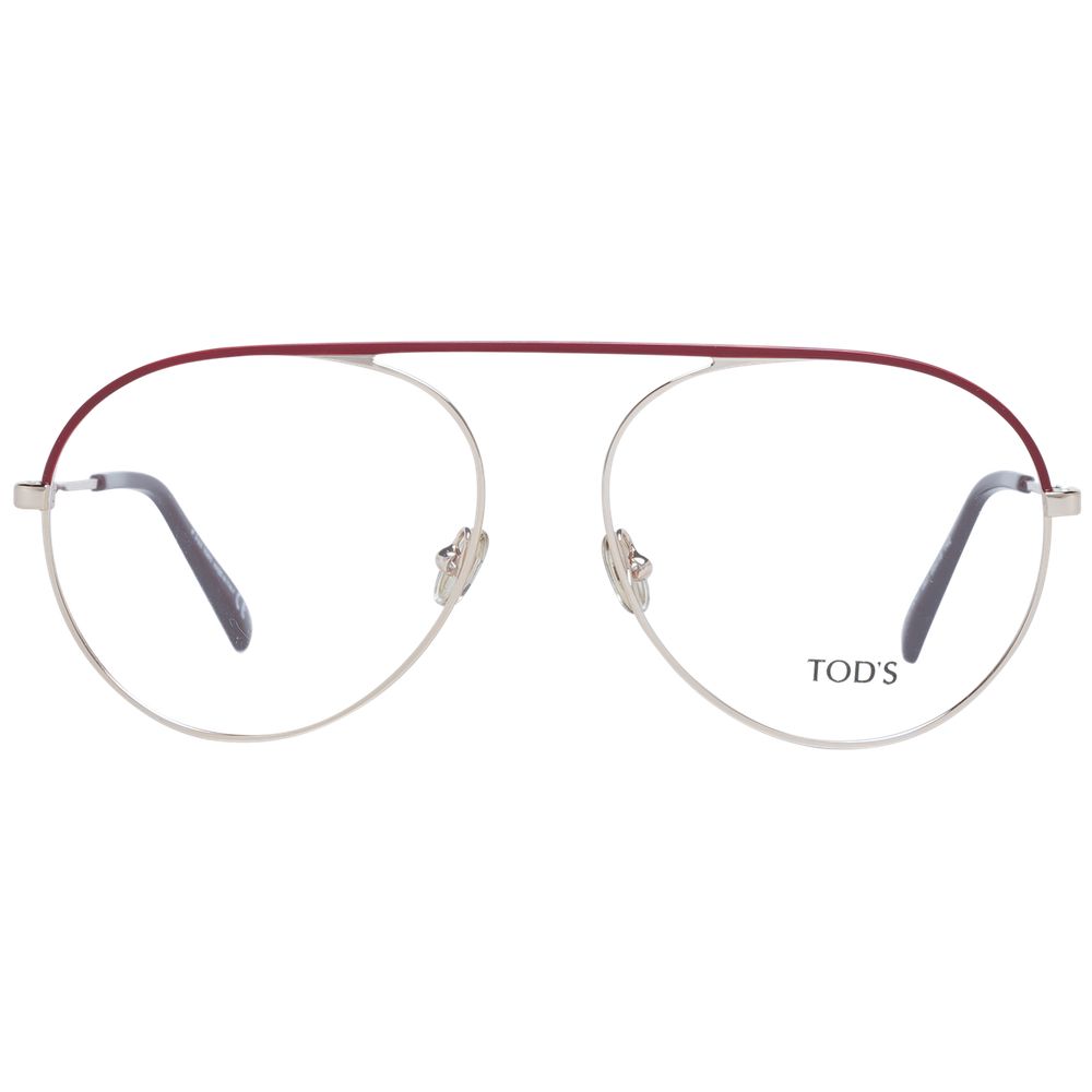 Tod's Red Metal Glasses (Frames)