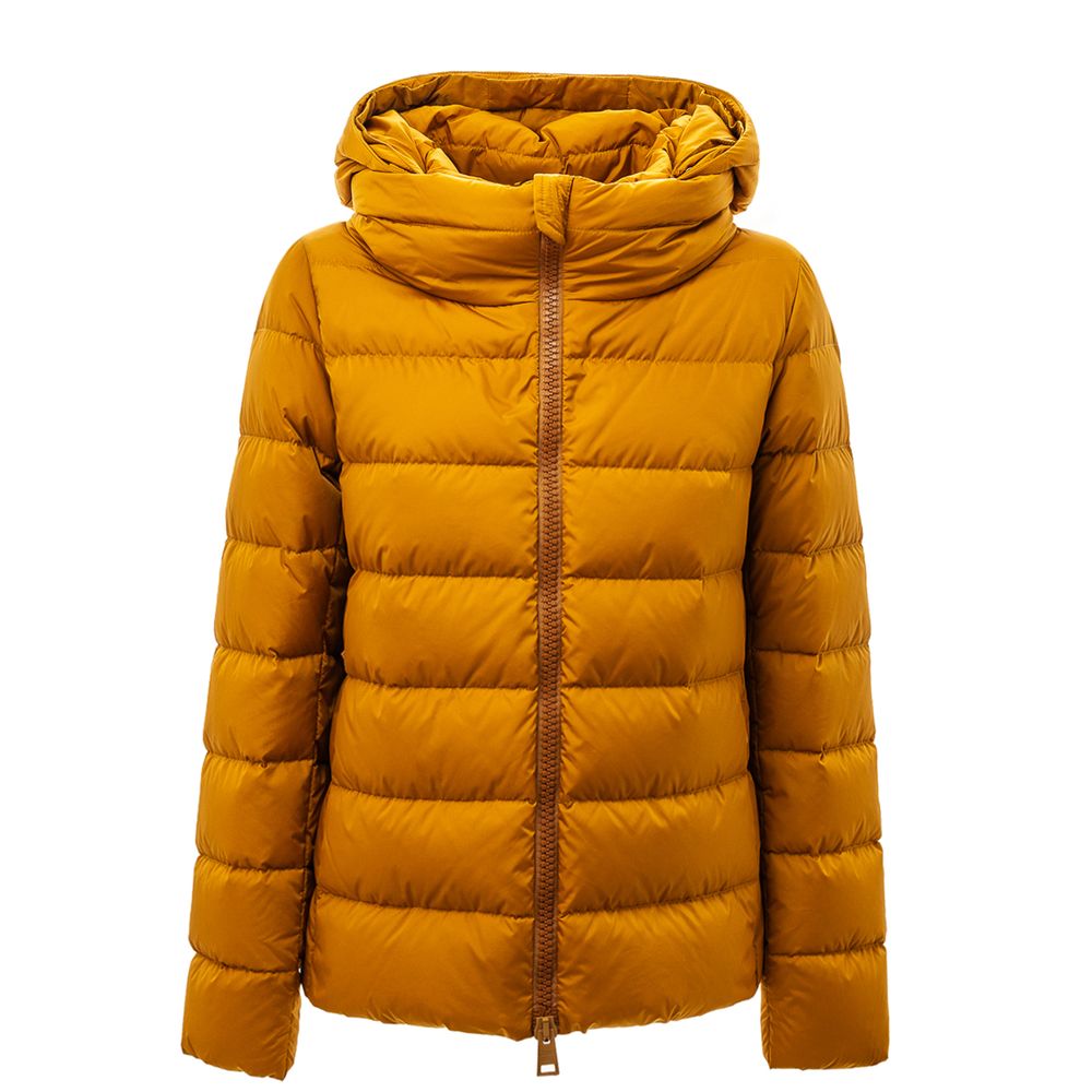Herno Yellow Polyamide Coat