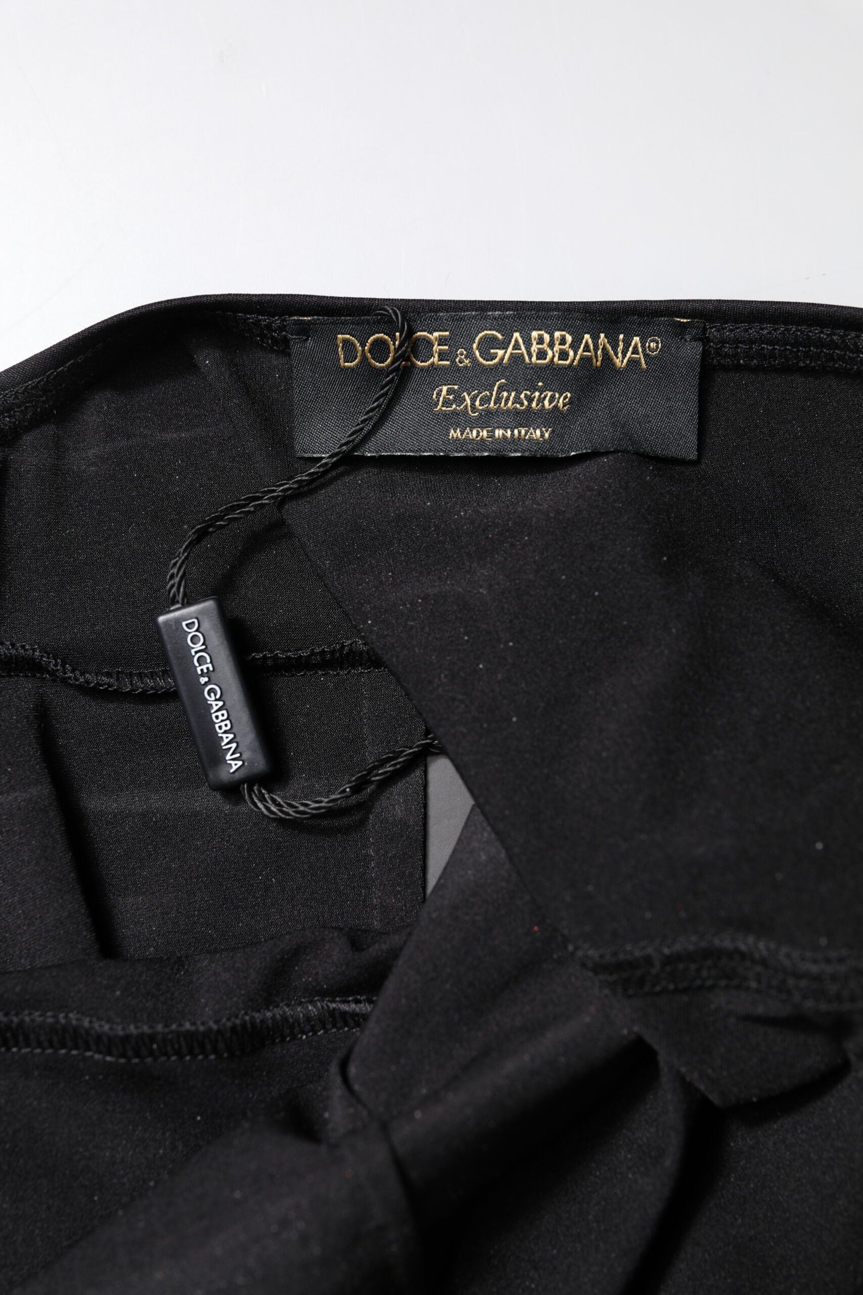 Dolce & Gabbana Black Sleeveless Bodycon Women Jumpsuit Dress