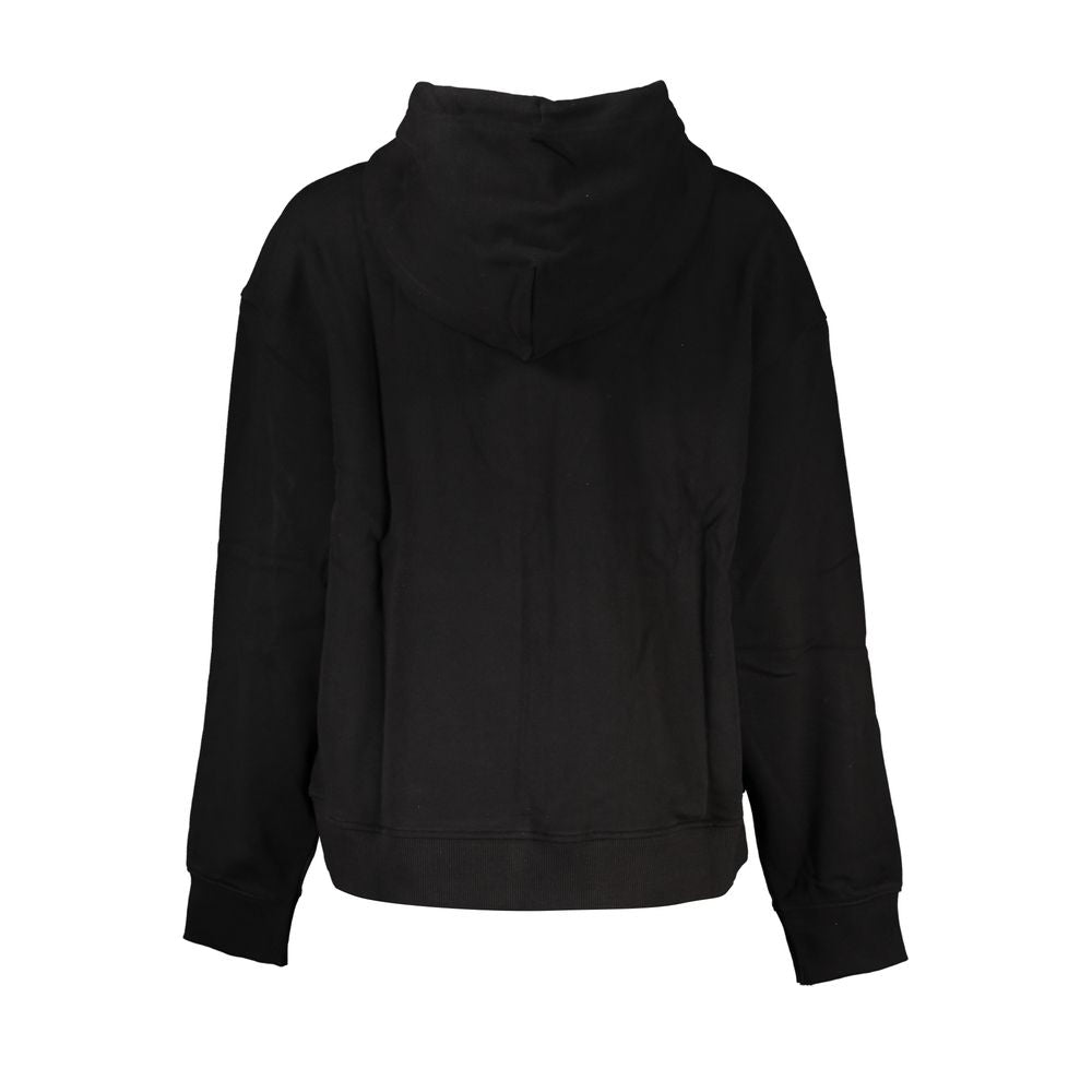 Tommy Hilfiger Black Cotton Women Sweatshirt