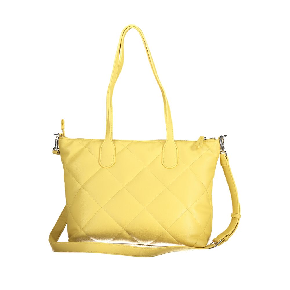 Mario Valentino Giallo Polyurethane Women Handbag