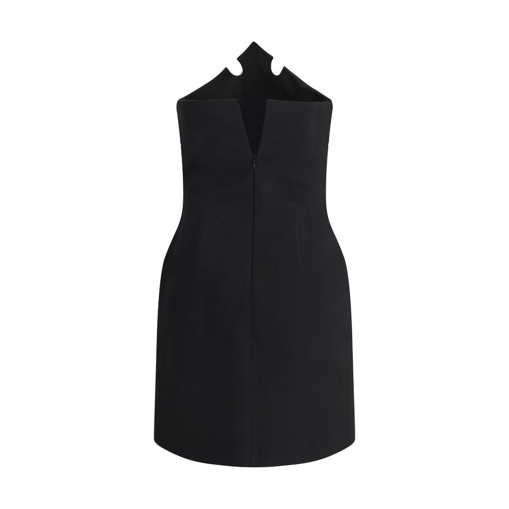 Coperni Black Polyester Casual Dress