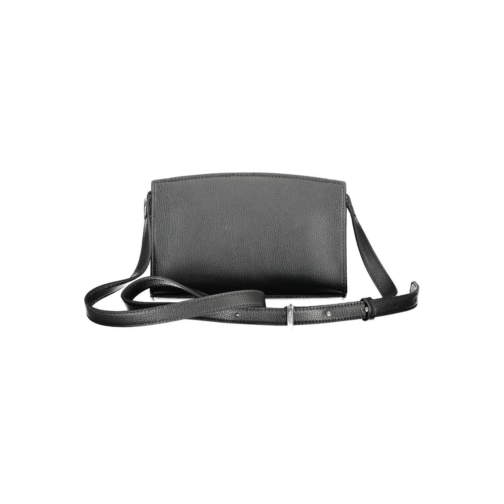 Calvin Klein Black Polyester Women Shoulder Bag