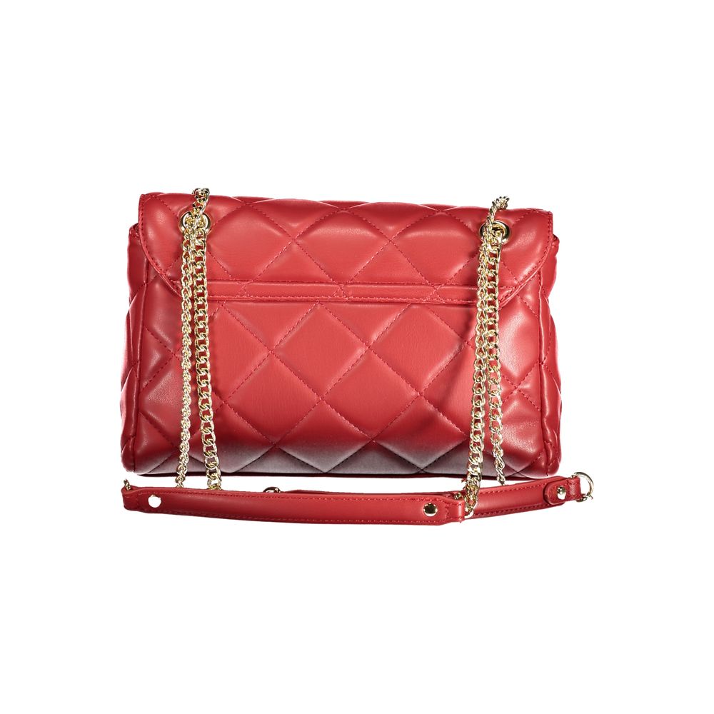 Mario Valentino Rosso Poliuretano Woman Handbag