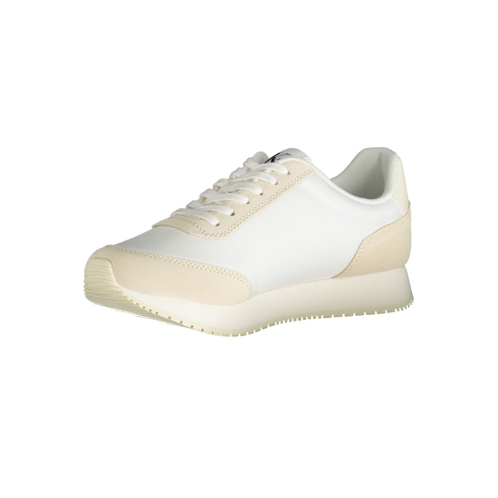 Calvin Klein Beige Polyurethane Women Sneaker