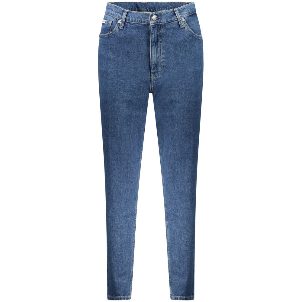 Calvin Klein Blu Cotton Women's Jean