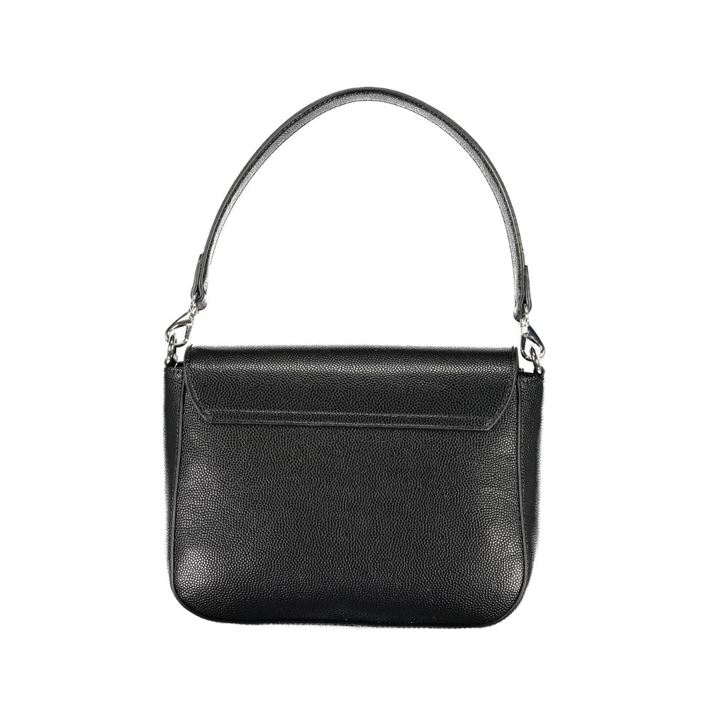 Mario Valentino Black Polyurethane Women Handbag