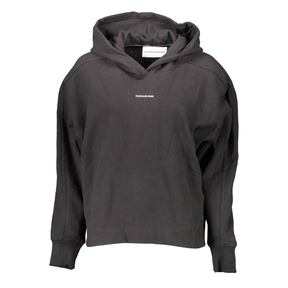 Calvin Klein Black Cotton Women's Hoodie