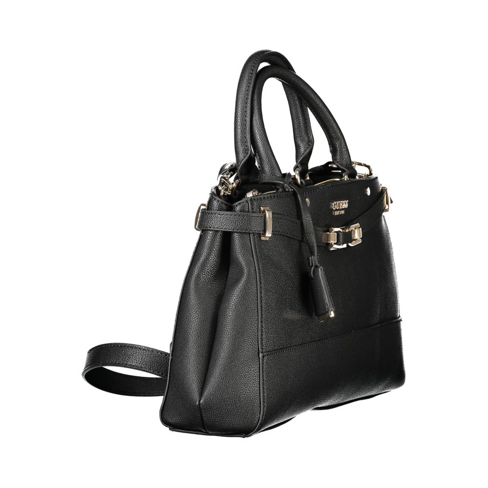 Guess Jeans Black Polyurethane Women Handbag