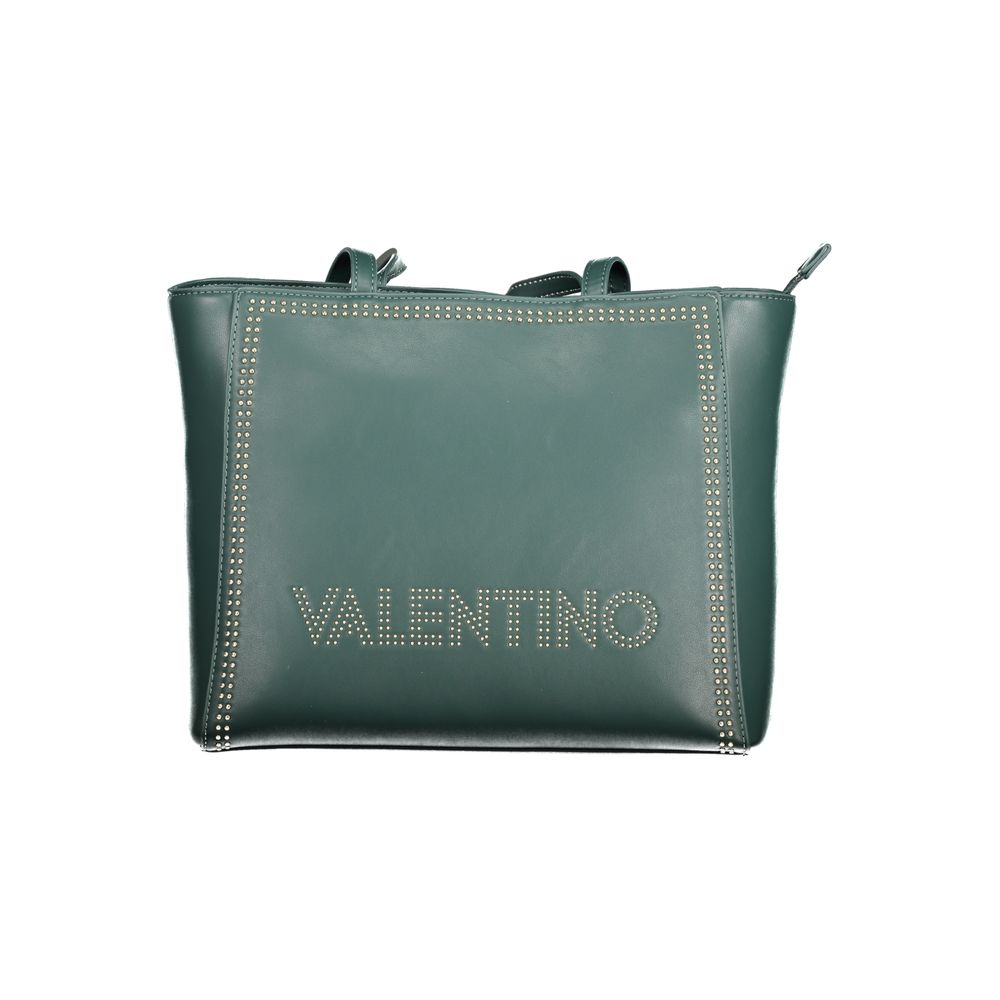 Mario Valentino Verde Poliuretano Woman Shoulder Bag