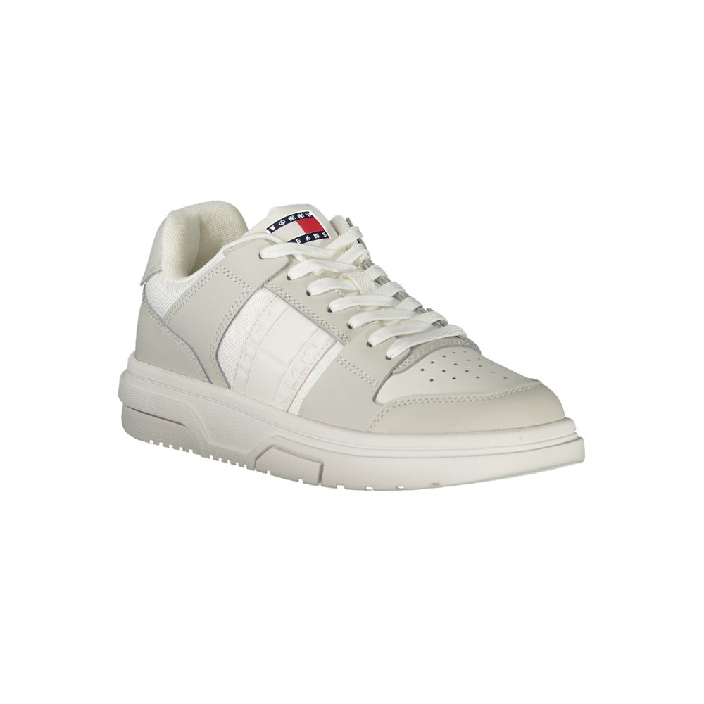 Tommy Hilfiger White Leather Women Sneaker