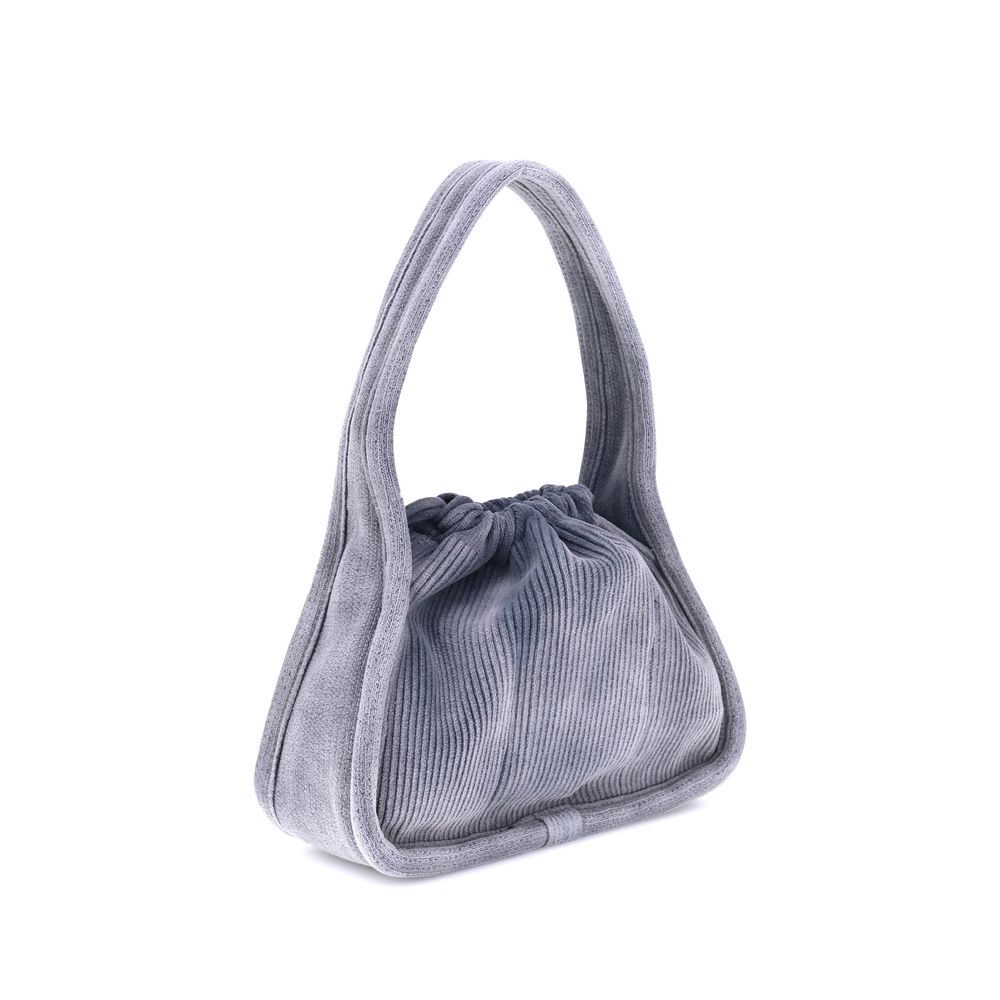 Alexander Wang Light Blue Cotton Shoulder Bag