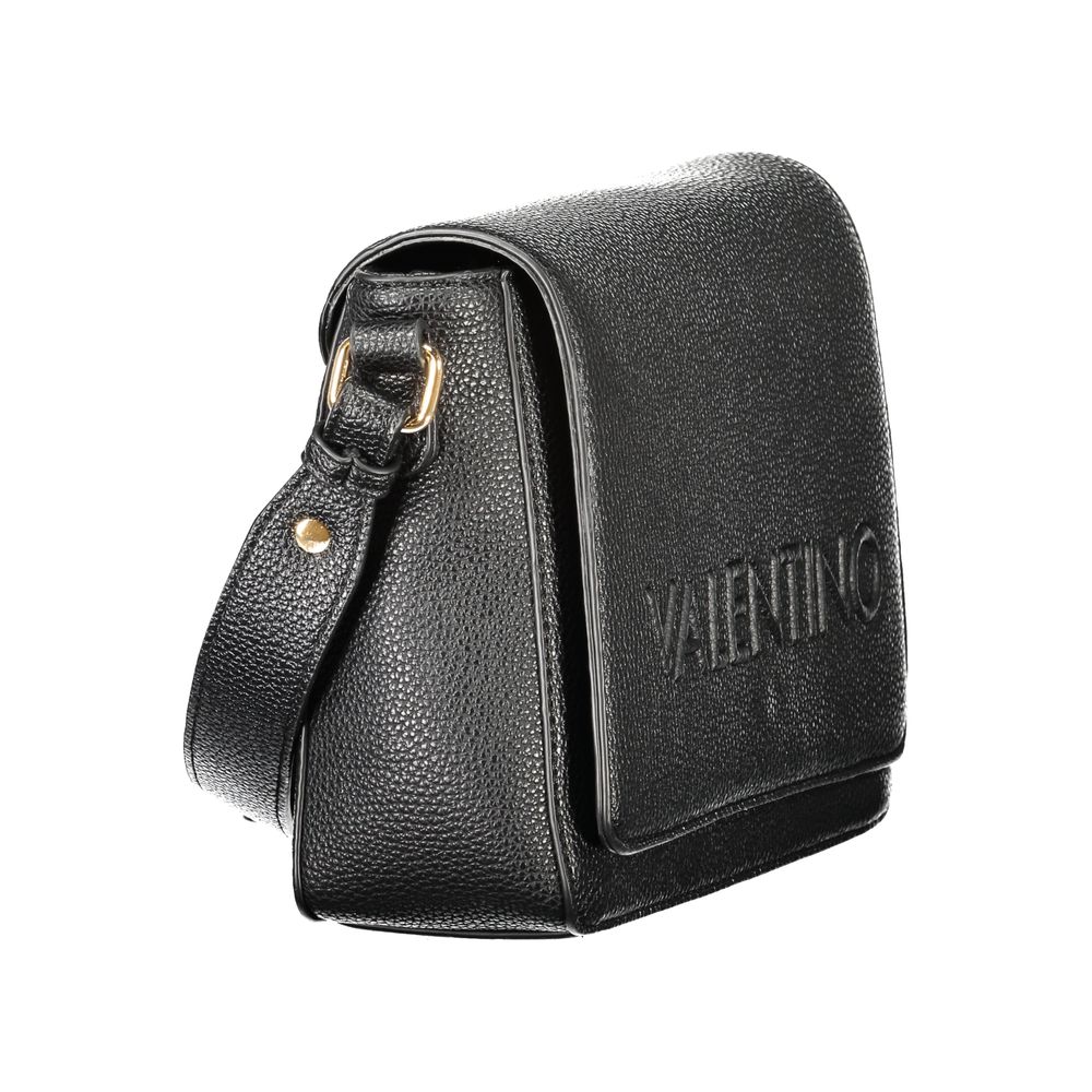 Mario Valentino Nero Poliuretano Woman Shoulder Bag