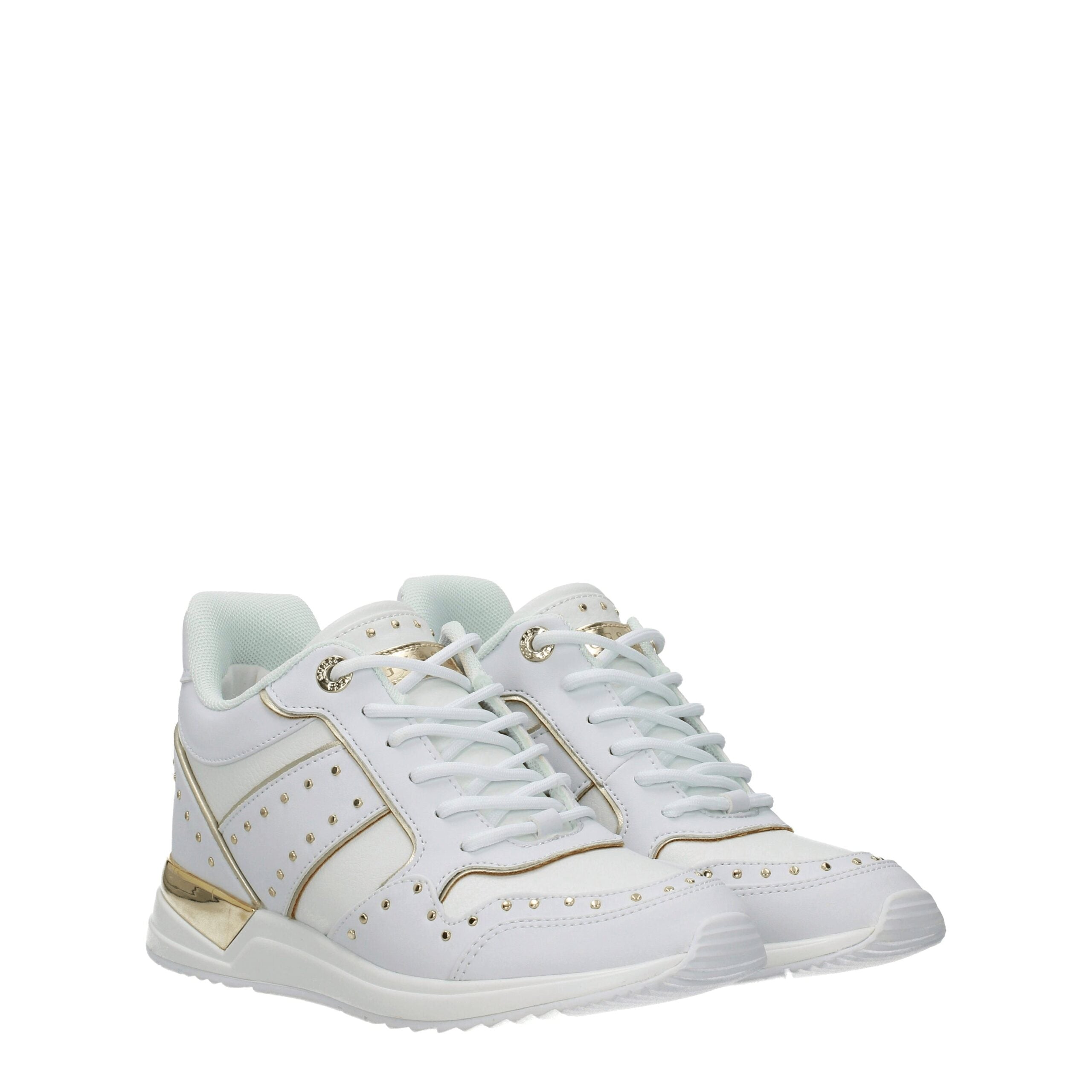 Guess White Polyethylene Sneakers