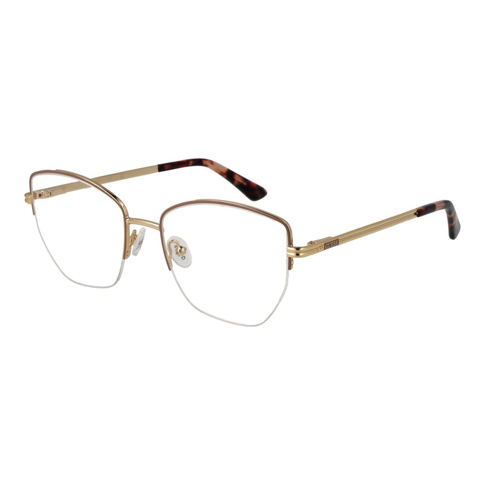 Guess Beige Metal Glasses (Frames)