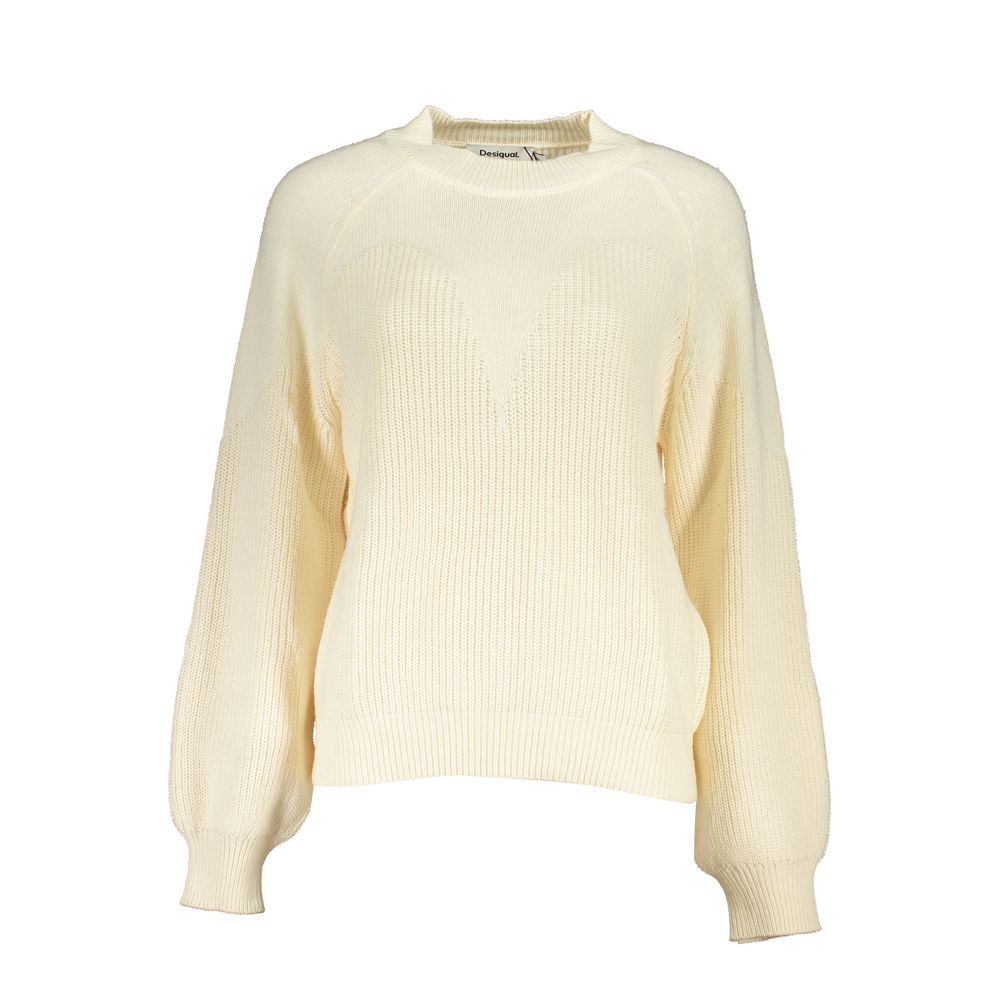 Desigual White Polyester Women's Sweater